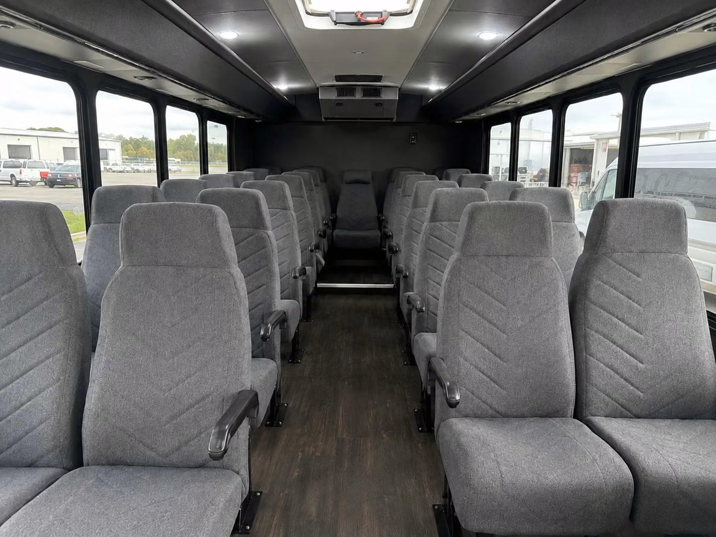 20 passenger minibus inside