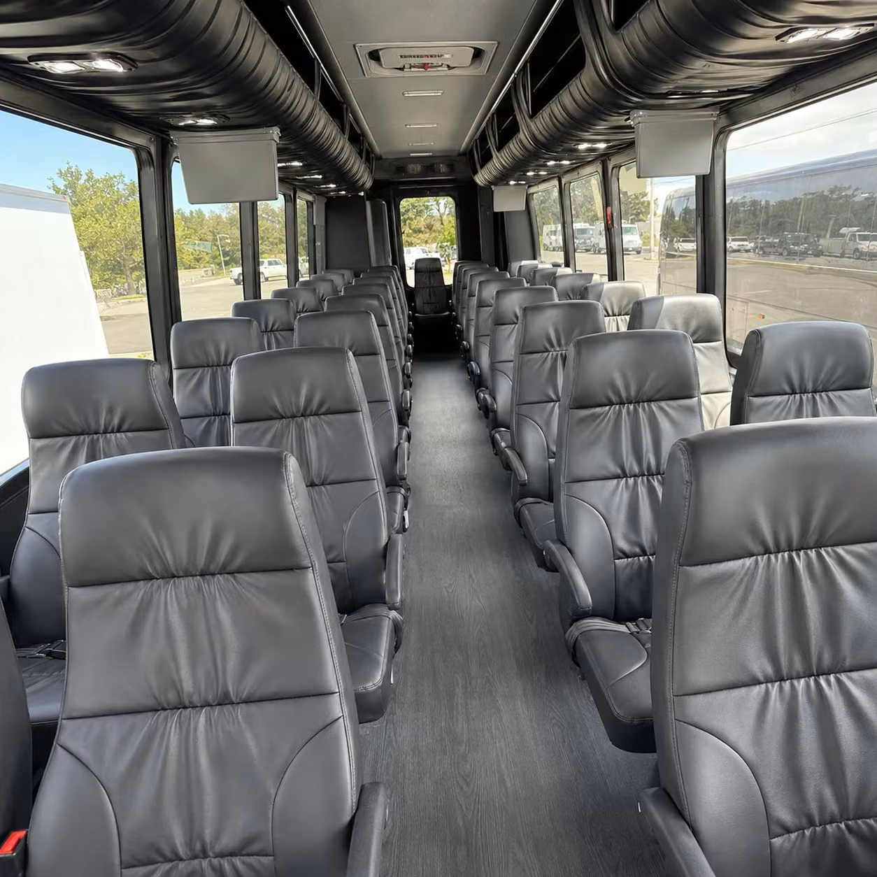 25 passenger minibus inside