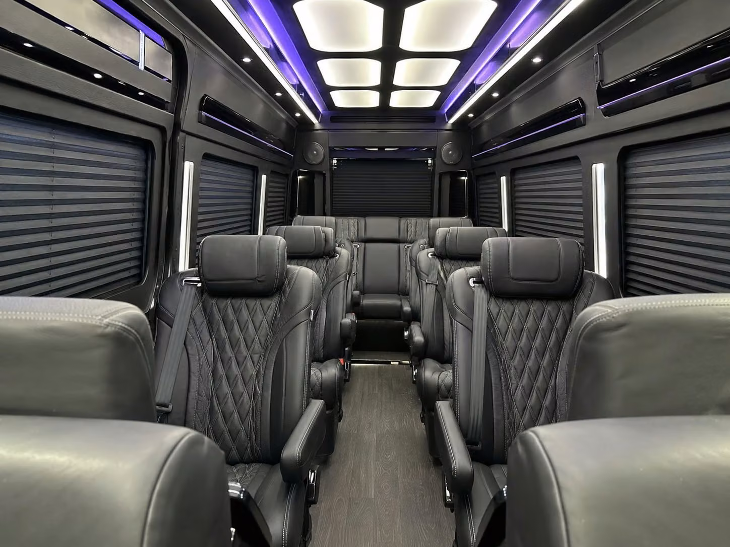 sprinter van with driver interior